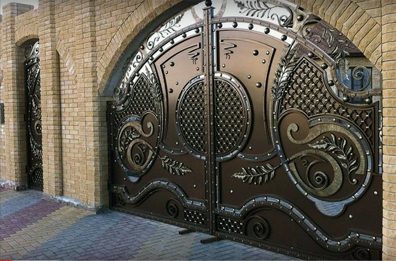 Wrought iron gates ideas