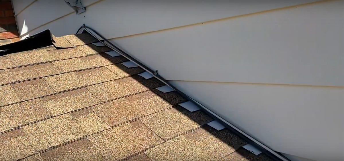 Roof ridge problem