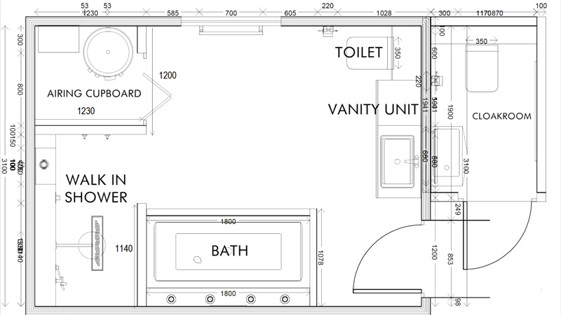 Space saving bathroom remodeling ideas