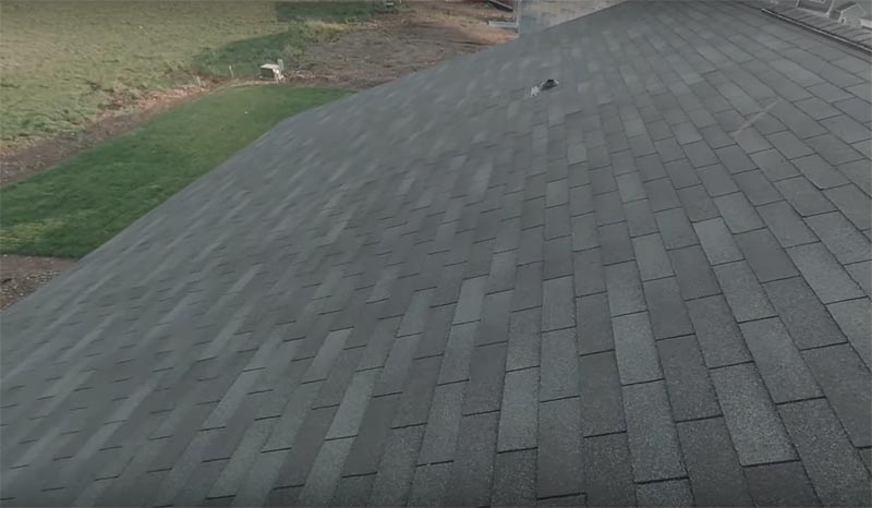 3-tab shingles roof
