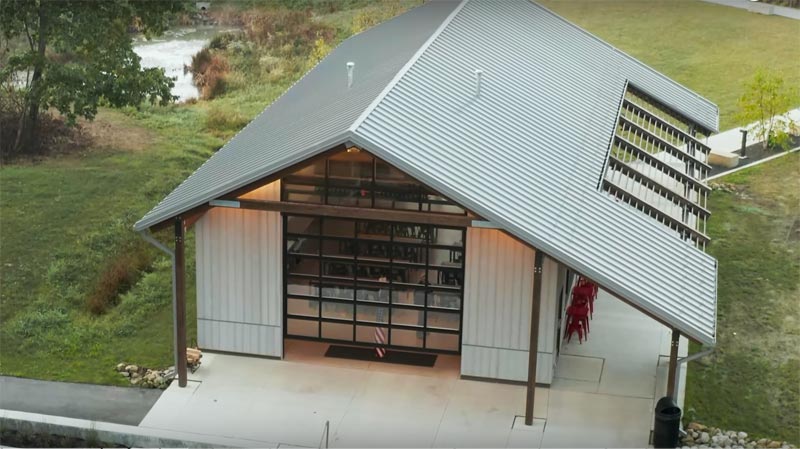 Aluminum roof installation