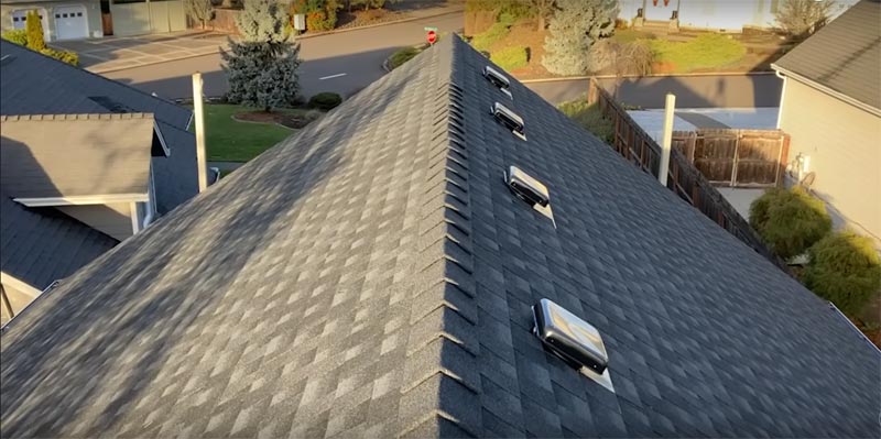 Architectural shingles roof installtion