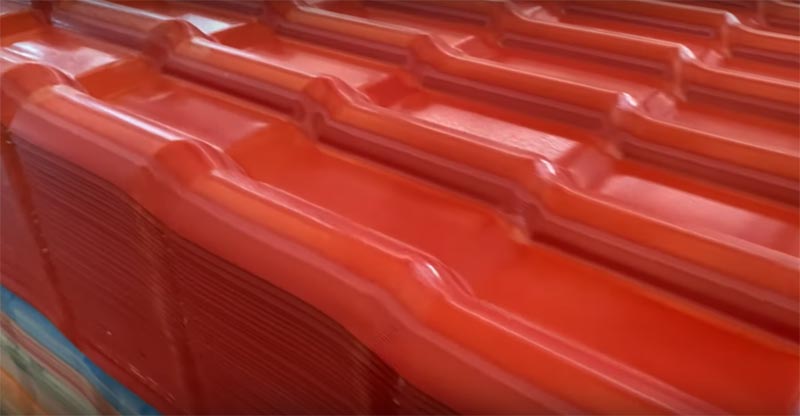 Plastic roof panels